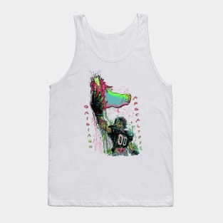 Zombie Gridiron Foot Ball Football Tank Top